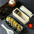 thumbnail image 1 of Fiudx Máquina para Hacer Sushi, Juego de Moldes para Sushi Fáciles de Limpiar, Recipientes de Plástico Aptos para Uso Alimentario, Herramienta Japonesa Fácil de Usar, Ideal para Cocina Doméstica, Ide, 1 of 6