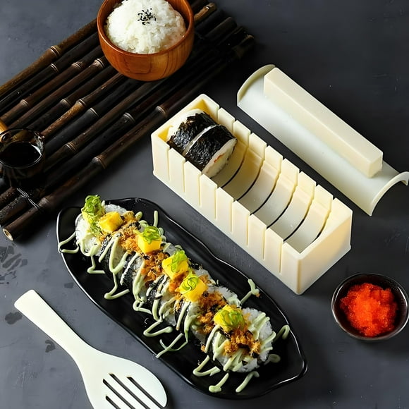 NIZELUK Clearance Medium Sushi Mould Japanese Sushi Making Tool for Rice and Vegetable Rolls, Perfect for Home Sushi Parties and Creative Cooking Clearance Sales Today Deals Prime