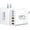 White, variant on USB C Fast Charger Block, 65W GaN 6 Port USB C Wall Charger 30W Type C Charging Blocks,