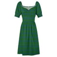 thumbnail image 6 of Johnston / Johnstone Clan Tartan Dress Women's summer suit Bridesmaid dress woman sexy short dresses daring, 6 of 7