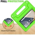 thumbnail image 4 of SUPNICE Kids Case for Onn 7 inch 2024 Gen 4 (Model 100135924) Tablet (4th Generation, 2024), Light Weight Shock Proof Handle Stand Case for Walmart Onn 7 Tablet (Just Fit 7" 2024, 4 Gen), Green, 4 of 9