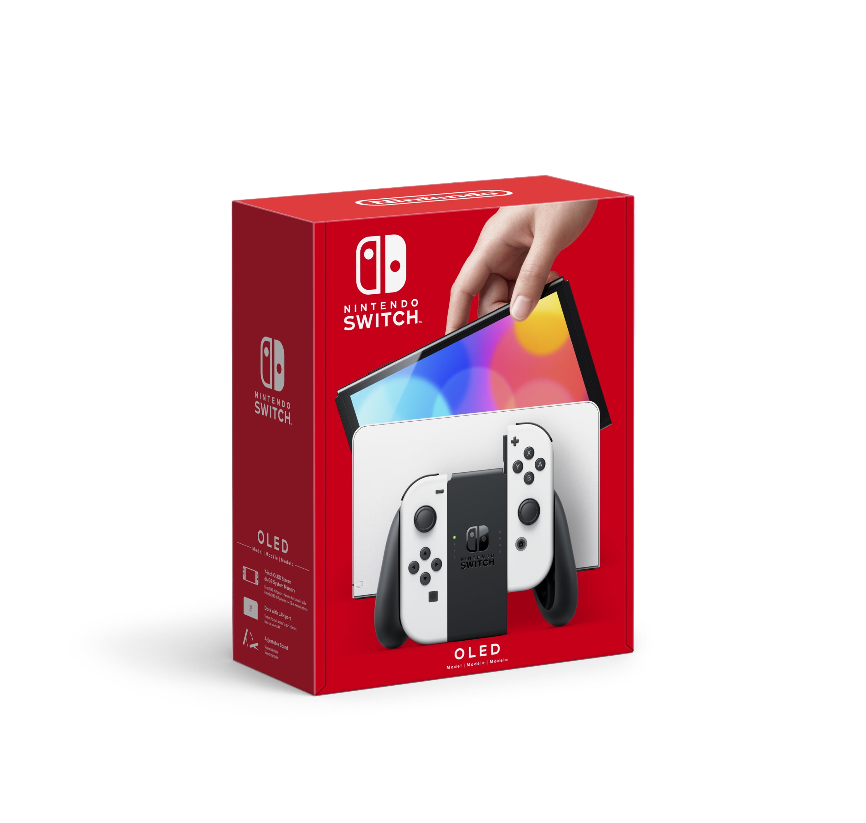 Medieval Ceder el paso posición Nintendo Switch™ – OLED Model w/ White Joy-Con™ - Walmart.com