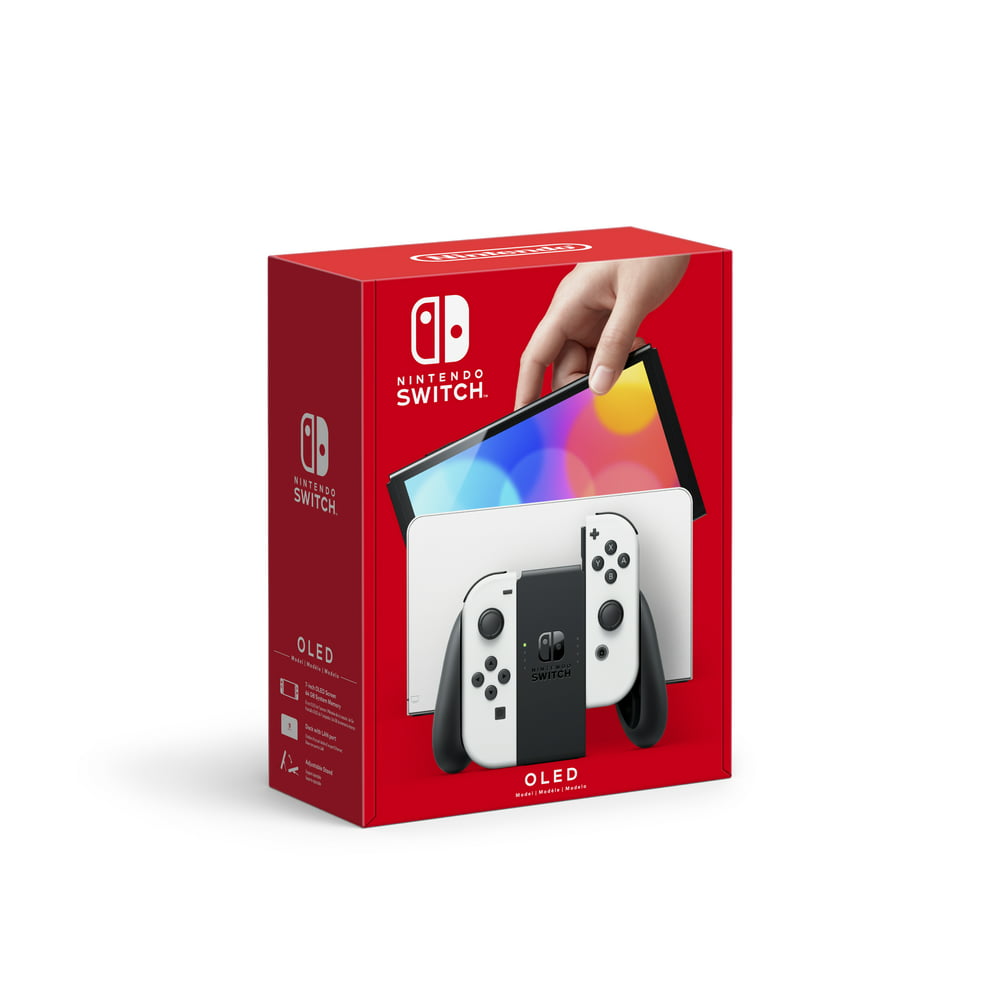 Nintendo Switch (OLED model) w/ White Joy-Con - Walmart.com - Walmart.com