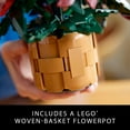 thumbnail image 6 of LEGO Icons Poinsettia Plant Building Set, Holiday Home Décor, Grande Italia Plant, Holiday Centerpiece, 10370, 6 of 8