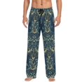 thumbnail image 7 of FORMRS Mens Pajama Pants with Pockets Cotton Sleepwear Lounge Bottoms Sizes S-2XL, Shadowy Forest Pattern, 7 of 7