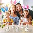 thumbnail image 4 of HuiXinOu Easter Silicone Mold, Spring Bunny Egg Shape Plaster Casting Molds, DIY Craft Baking Chocolate Mold, Holiday Decoration Making Kit, 4 of 5