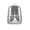 Y0191#Gray, variant on Clear PVC Backpack Heavy Duty Transparent Bag for Concerts Games Security Checks Large Capacity Casual Travel Backpack