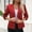 Red, variant on ZJXFGS Women'S Blazers,Blazer Jackets for Women,Casual Blazers for Women,Jacket for Women,Blazer Women,Women Blazers,Black Jacket Black L