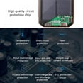 thumbnail image 4 of MesaSe 8000mAh Solar Power Bank Portable Charger Dual USB External Battery with LED Flashlight, 4 of 8
