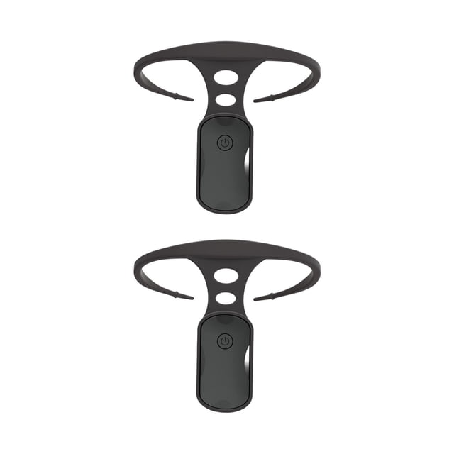 Dispositivo de corrección de postura inteligente de 2 uds., enderezamiento para adultos y niños Negro Negro Yuyangstore Corrector de postura inteligente