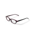 thumbnail image 2 of Walmart Youth FM14113 Rectangular Prescription Eyeglasses with Case, Black/Purple, 2 of 6