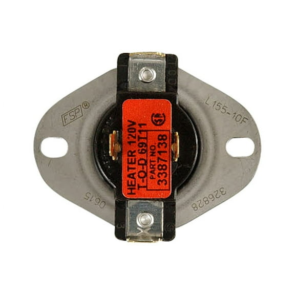 ForeverPRO 3387138 Thrmst Fix for Whirlpool Dryer 525361 AH344513 EA344513 PS344513