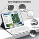 thumbnail image 3 of Funda con Teclado GKABXY para iPad 10.2" 7ª-9ª Generación Negra, 3 of 7