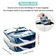 thumbnail image 5 of Whale Travel Portable Decorative Box - Square Jewelry Storage and Organizer Box for Rings, Earrings, Necklaces, and Bracelets - Suitable for Girls and Women - Necklace Organizer Box, 5 of 6