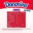 thumbnail image 2 of Alimento lácteo bebible Danonino sabor fresa 6 pzas de 90 g c/u, 2 of 5