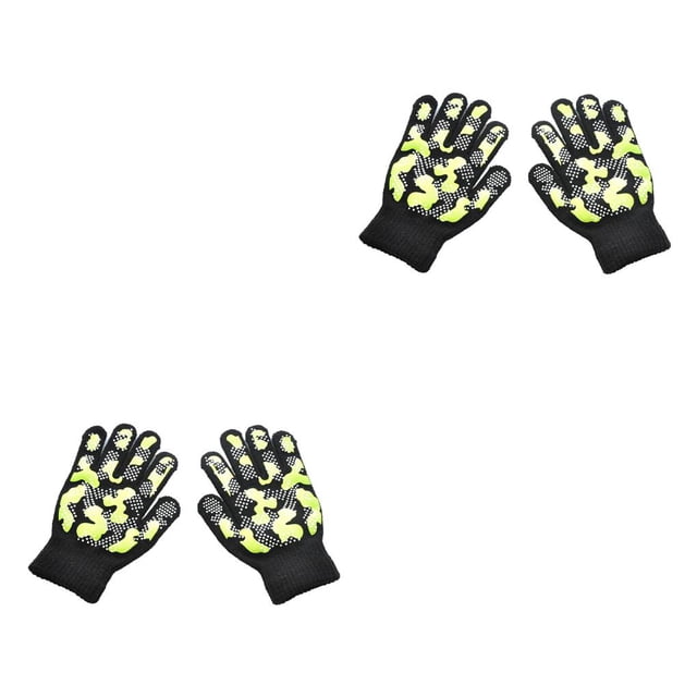 Sonducket 1 par de guantes de invierno para niños, cubiertas para los dedos con diseño de camuflaje para al aire libre, exquisitas y cálidas Type3 NO3 Sonducket CBP367809
