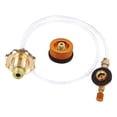 thumbnail image 1 of Advancent Propane Refill Adapter with Hose Flat Connector Cylinder Tank Tank Kits de desorden para acampar opcion 2 NO1, 1 of 1