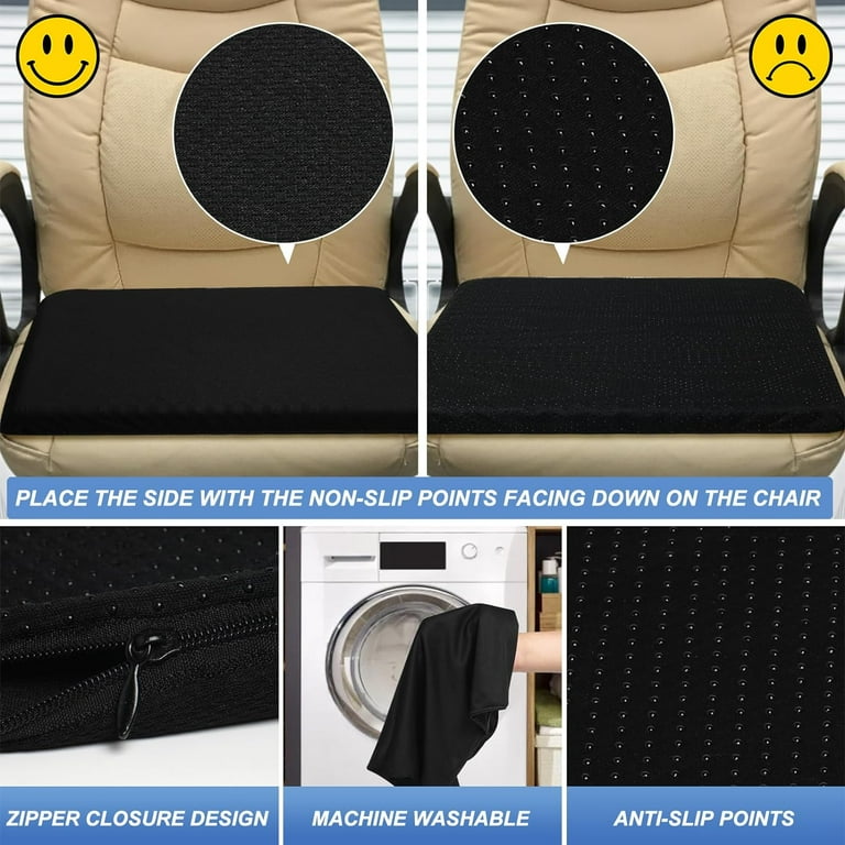 Ceecoles Gel Enhanced Seat Cushion, Double Thick Honeycomb Design