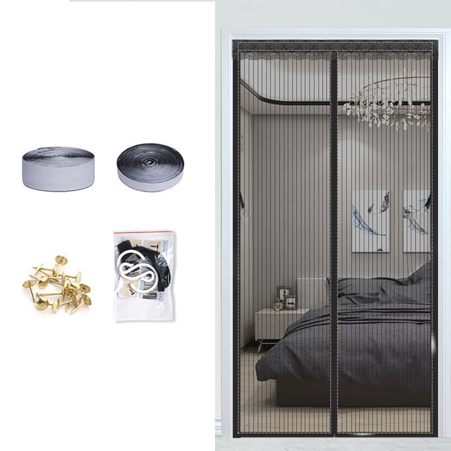 Magnetic Easy Install Screen Door Magnetic Door Screen Pet Friendly Sliding