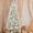 White,4FT, variant on Resenkos 4ft Snow Flocked Christmas Tree - 350 Pine/PVC Tips, 150 Warm White Lights, Hinged, Metal Base, Premium, White