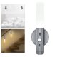 thumbnail image 2 of Sensor de movimiento portátil, luz , linterna USB, Sensor de cuerpo inteligente automático para pared de escalera, habitación de , Gris Sunnimix Luces del Gabinete, 2 of 8