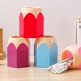 thumbnail image 3 of Musbetu 2 Pcs Pencil Head Shape Pen Holder Desktop Pen Storage Box Multi-functional Makeup Brush Organizer for Classroom Home Office Supplies, 3 of 7
