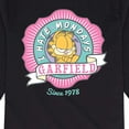 thumbnail image 3 of Garfield - I Hate Mondays Badge - Toddler And Youth Long Sleeve Graphic T-Shirt, 3 of 5