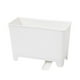 thumbnail image 2 of Cubo de Basura de Cocina de Plástico Blanco para Colocar Sobre El Armario - 18 X 12 X 8,5 Cm. Recolector de Restos de Comida con Escurridor para Compostaje y Uso En Encimera., 2 of 7
