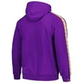 thumbnail image 3 of Men's Mitchell & Ness Purple Utah Jazz Hardwood Classics Nights Raglan Pullover Hoodie, 3 of 5