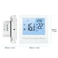 thumbnail image 2 of Smart Thermostat Digital Temperature Controller LCD Display Week Programmable Electric Floor Heating Thermostat for Home School Office Hotel 16A, 2 of 8