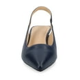 thumbnail image 6 of Journee Womens Paulina Kitten Heel Sling Back Pointed Toe Pumps, Widths Available, 6 of 9