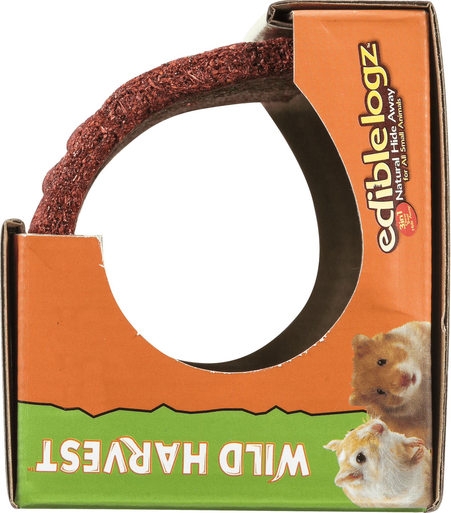 Wild Harvest Edible Logz Hide Away Treat for Small Animals, 3.18 oz - image 3 of 9
