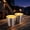 Silver, variant on PLPPYFS Large Citronella Candles Outdoor - Lemongrass Scented Candle Set 2 Pack Wax Bucket Citronella Candles up to 100 Hours for Garden Patio Yard Home Balcony Camping Backyard