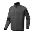 thumbnail image 3 of BiZtdJrK Big and Tall Athletic Jackets for Men Stand Collar Zip Up Long Sleeve Workout Jacket Lightweight Running Training Coats with Zipper Pockets Dark Gray XXXXXL, 3 of 7