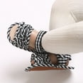 thumbnail image 2 of Baby Girls Sandals Summer Outdoor Beach Checkered Newborn Infant First Walker Prewalker Crib Shoes, 2 of 7
