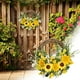 thumbnail image 1 of Guirnalda de Flores Artificiales de Girasol para Primavera y Verano, Decoración Del Hogar, Colgante de Flores Falsas., 1 of 7