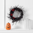 thumbnail image 3 of 15.7 Inch LED Halloween Wreath Door Wreath Party Decorations Halloween Ornament for Front Door Decorations, 3 of 7