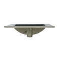 thumbnail image 5 of Noble House 24" Bathroom Vanity Top with Integrated Sink, Single Hole, Overflow, Easy-to-Clean Glaze, Black, 5 of 5