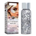 thumbnail image 2 of Sequin Gel Set Makeup Fish Scale Sequin Gel Glitter Stage Performance Eyeshadow Makeup Props Suitable For Festive Masquerade Birthday Makeup, Makeup Eye Shadow, 2 of 9