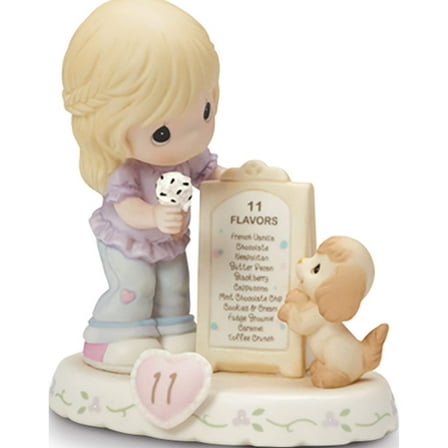 Fashion Precious Moments Growing In Grace Age Eleven Porcelain Figurine (4.7 X 4) Made China gp729