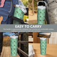 thumbnail image 7 of Christmas 30oz Handheld Travel Tumbler with Handle – Double Wall Stainless Steel Insulated Cup, Flip Straw Lid, Leak-Proof & BPA-Free for Hot and Cold Drinks – Durable Coffee & Juice Mug Black, 7 of 7