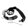 DUAONETS Bike Lock 3 0 FT Bike Chain Lock 5 Digit Resettable duaonets-bike-lock-3-0-ft-bike-chain-lock-5-digit-resettable