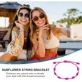 thumbnail image 5 of 10 Pcs Adjustable Cord Bracelet String, 7 Knot Good Luck Handmade Braided String Protection for Women DIY Wrist Jewelry Making, 13-26cm Long, 5 of 5