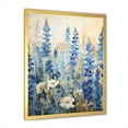 thumbnail image 2 of Designart "Serene Blue Bonnets Field" Blue Bonnets Picture Framed Wall Art Prints, 2 of 5