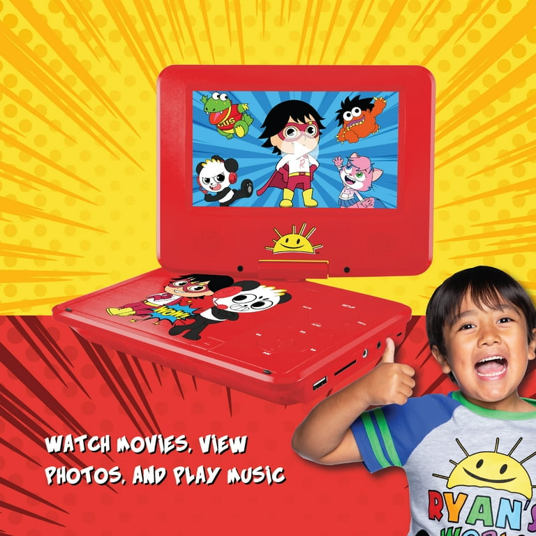 PAW Patrol 7 Portable DVD Player with Matching Headphones +