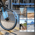 thumbnail image 2 of Xathquia 26" Electric Bike for Adults, 1500W Peak Ebike, 25MPH Electric Bicycle with 48V Removable Battery, 65 Miles Range, 7-Speed Mountain E-Bike, 2 of 8