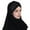 Black, variant on Silk Scarf for Women Ruffle Multipurpose Head Wrap Turban Cap Lightweight Soft Scarf Shawl Daily Hair Cover