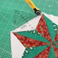 thumbnail image 1 of 120° Sewing Wedge Ruler Clear Reusable Sewing Template Ideal Gift for DIY Craft Lovers, 1 of 7