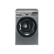 LG SteamDryer DLEX3470V - Dryer - width: 27 in - depth: 29.8 in - height: 38.7 in - front loading - graphite steel
