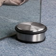 thumbnail image 3 of Porte de Sécurité Décorative Moderne en Coin, Butée de Sol Robuste Sans Perçage Requis, Butée de Porte en Acier Inoxydable Durable avec Caoutchouc Antidérapant Adapté pour Maison Bureau Industrie Commerciale, 3 of 5